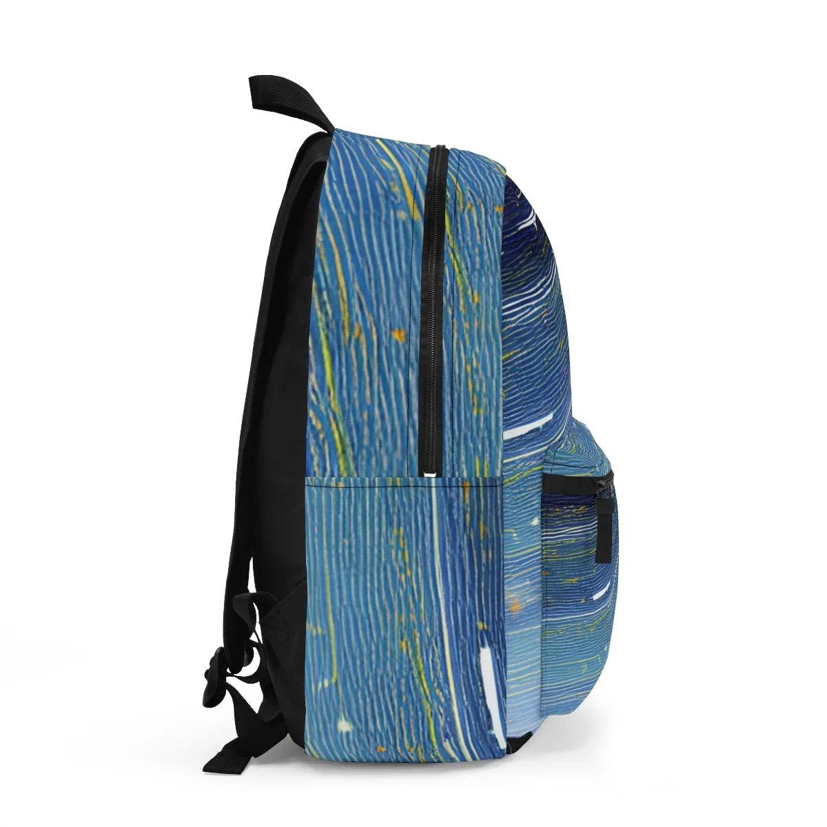 Shine Bright with Our Blue Starry Backpack!