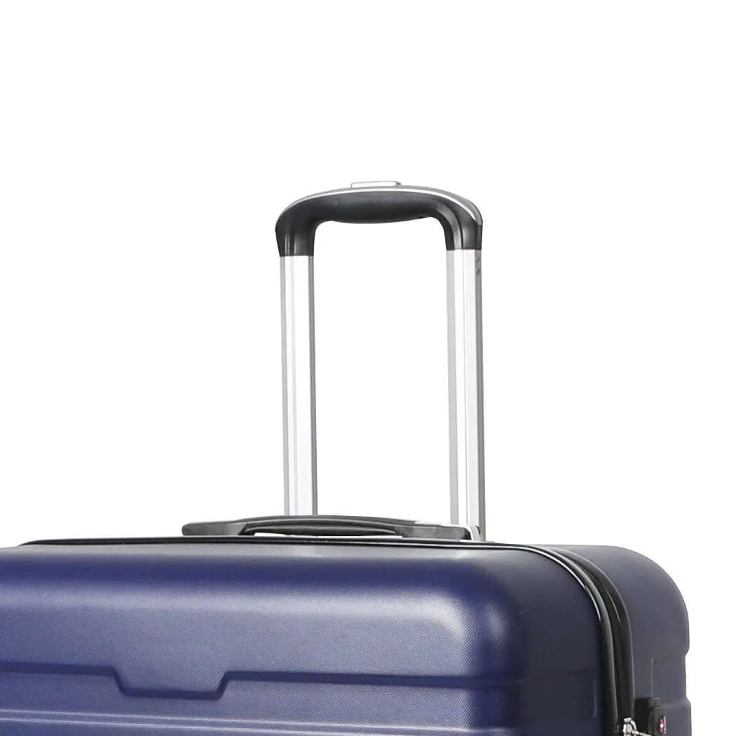 Slimbridge 20" Carry On Luggage Case Navy 20 inch