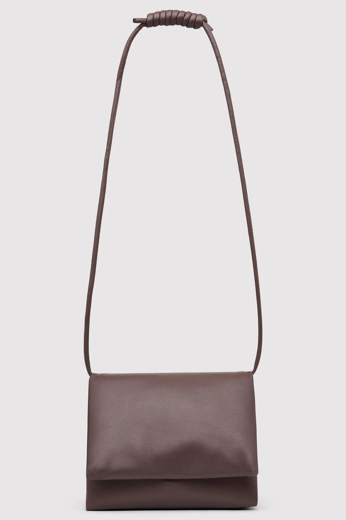 Small Chocolate Pillow Crossbody Bag