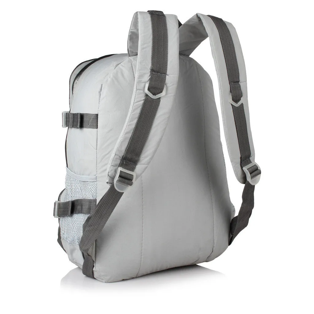 Suntop A8 17 L Backpack(Silver and Grey)