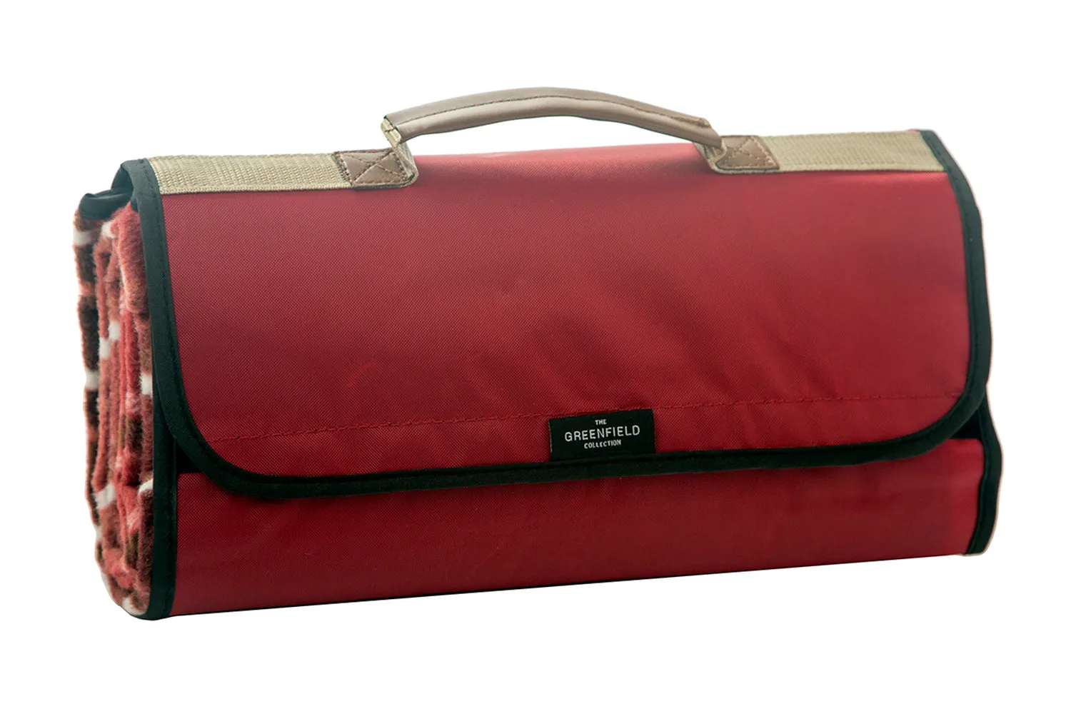 Super Deluxe Picnic Backpack Hamper for Four People with Matching Picnic Blanket