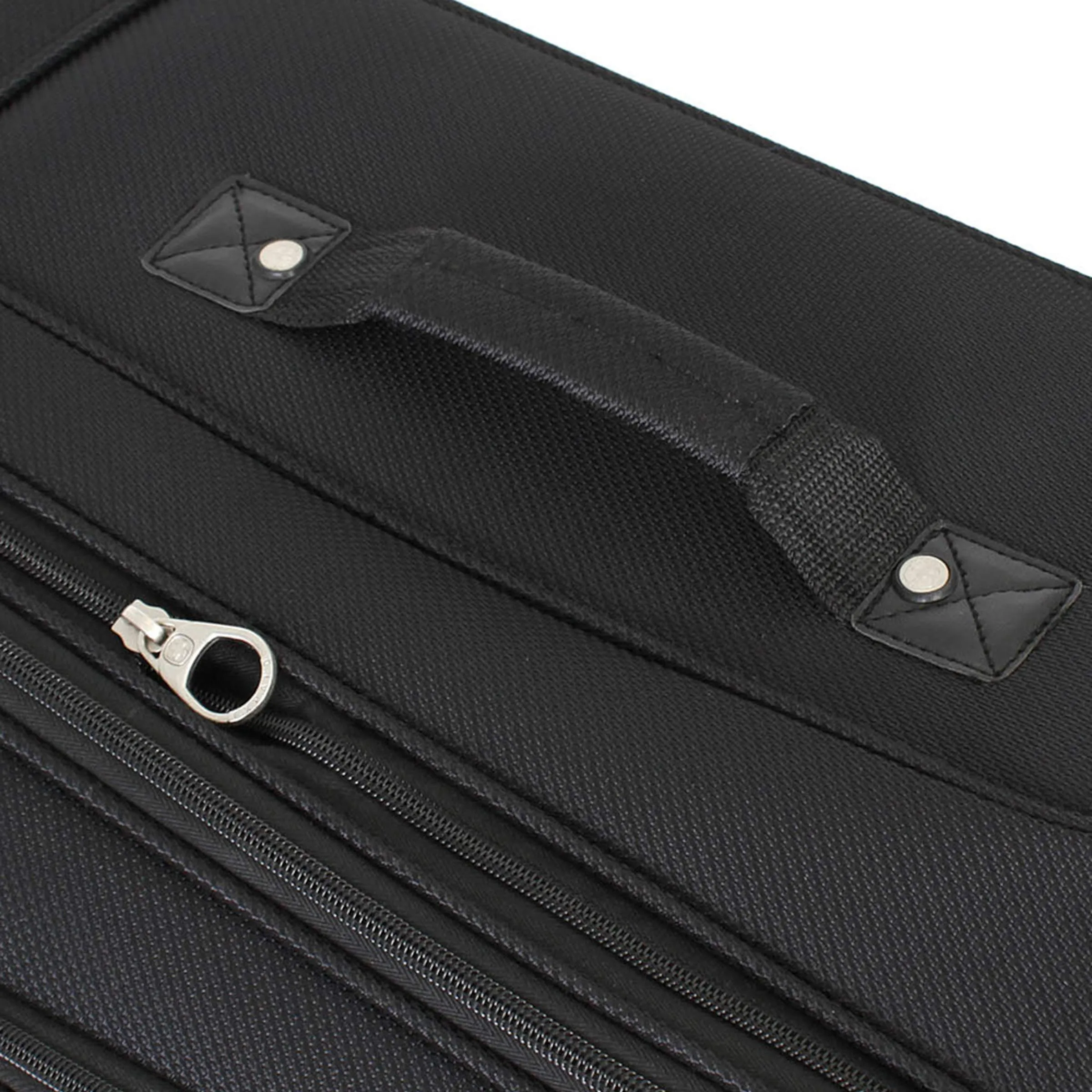 SwissGear Sion Softside Expandable Luggage, Black, Checked-Large 29-Inch