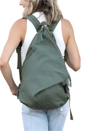 TEEK - Angle Asymmetric Canvas Backpack