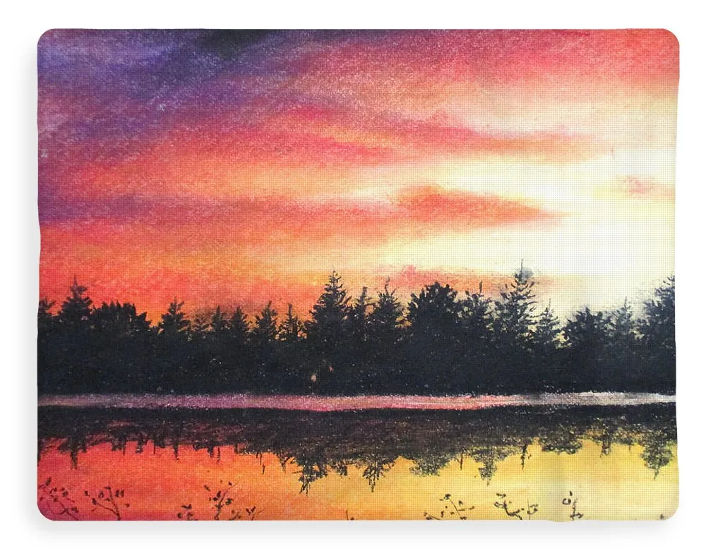 Tilted Night Sky - Blanket