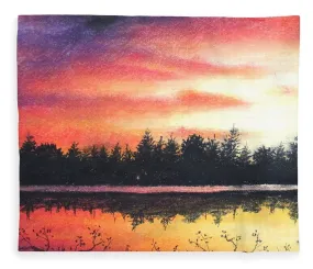 Tilted Night Sky - Blanket