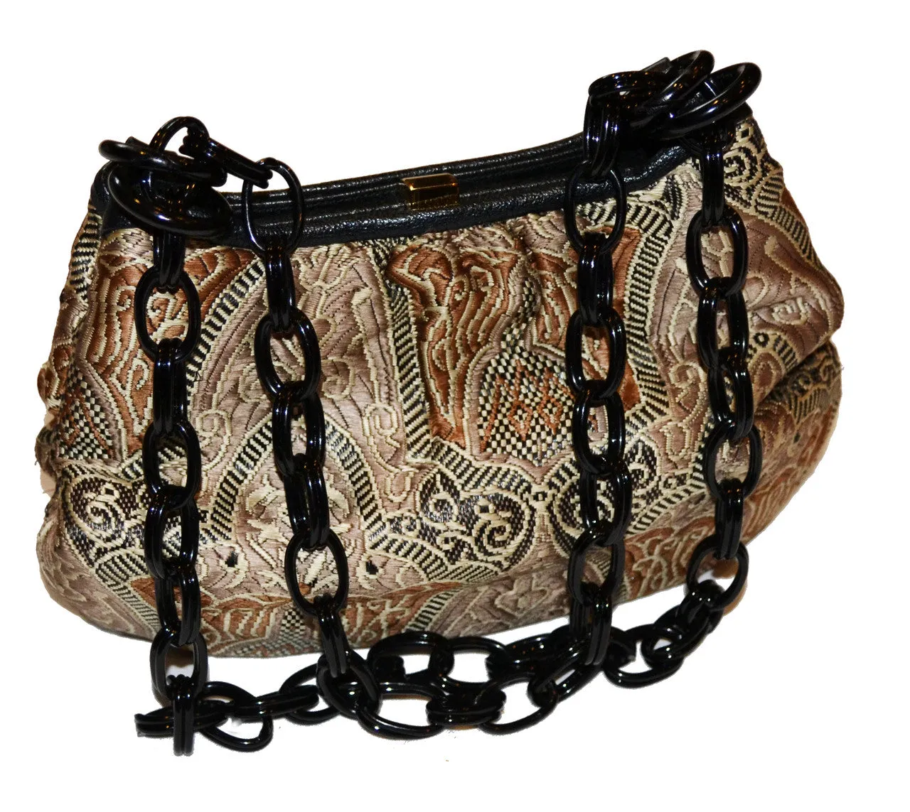 Vintage 1960's Koret handbag in beautiful fabric