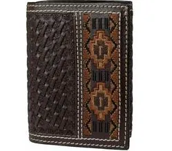WH211T - Ranger Belt Co. Brown Bifold Wallet