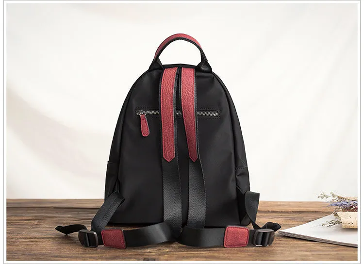 Womens Boho Leather Backpack Bag Leather Rucksack For Women Accessories