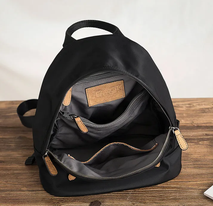Womens Boho Leather Backpack Bag Leather Rucksack For Women Accessories