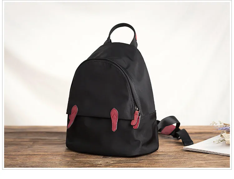 Womens Boho Leather Backpack Bag Leather Rucksack For Women Accessories