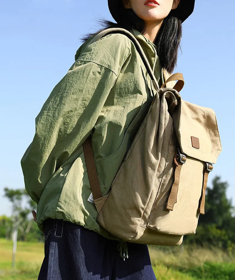 Womens Laptop Backpack Canvas Hiking Backpack For Women
