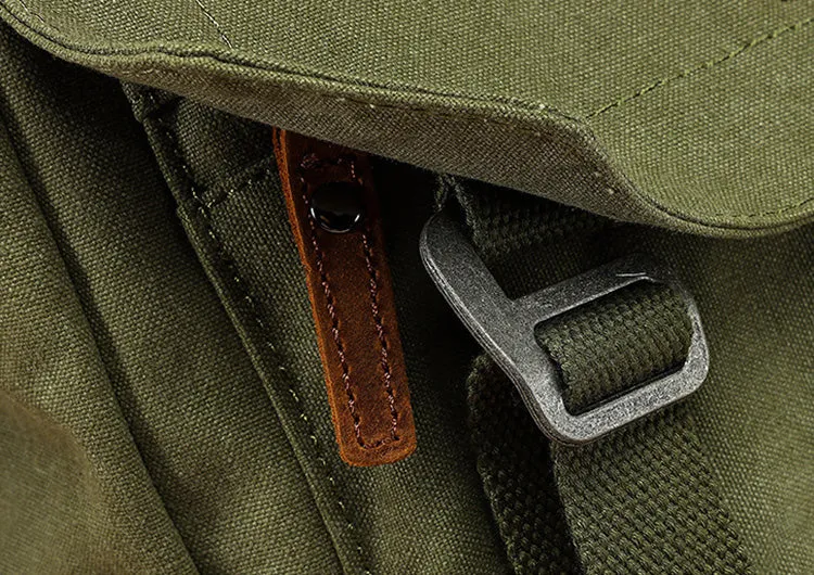 Womens Laptop Backpack Canvas Hiking Backpack For Women