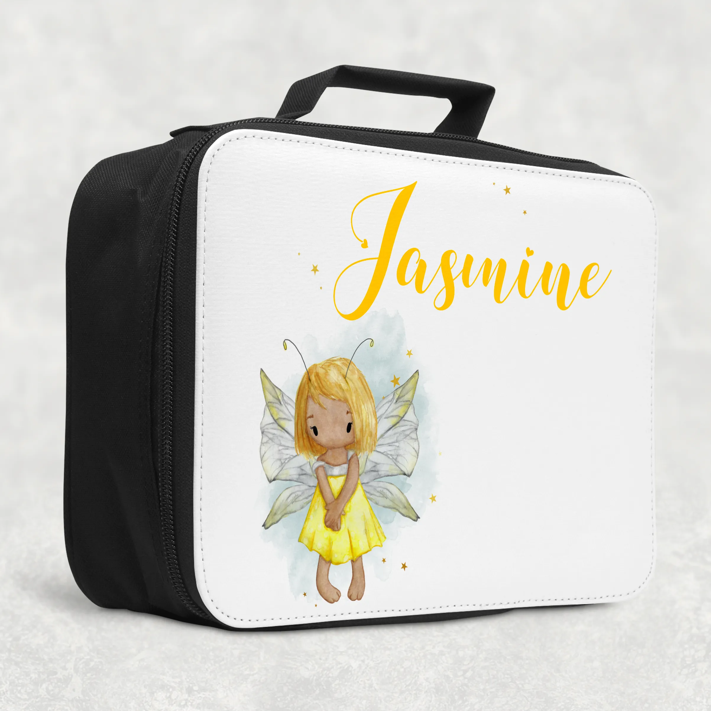 Yellow Fairy Insulated Lunch Bag